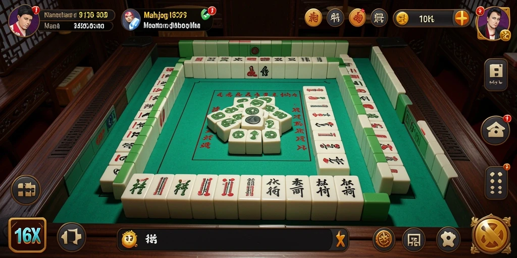 Screenshot gameplay Mahjong menarik di 116X.