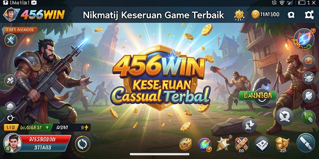 Tampilan gameplay menarik dari 456WIN yang penuh warna.