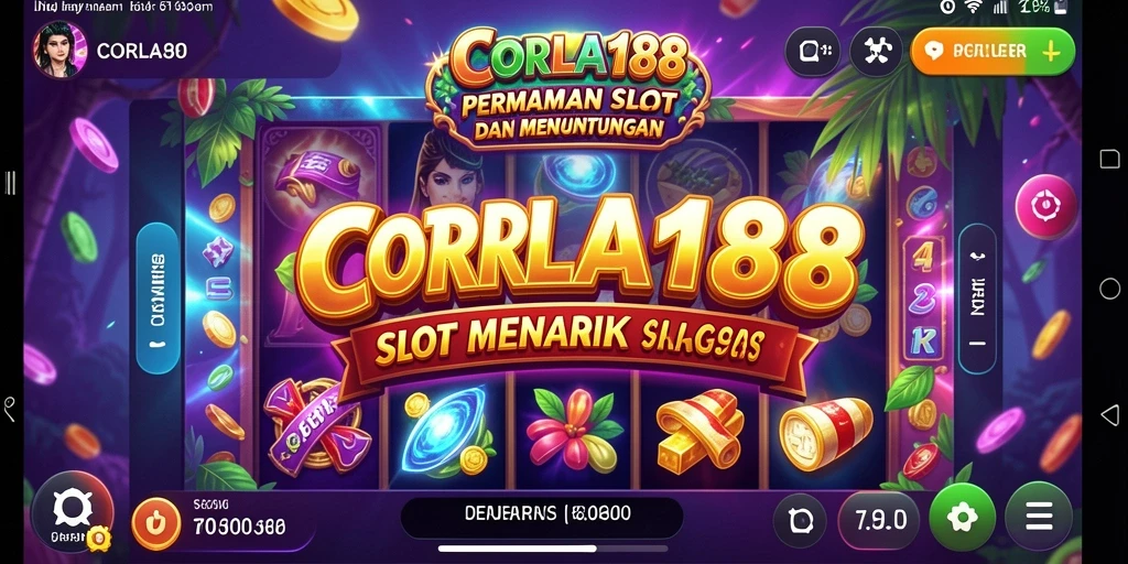 Gameplay seru di aplikasi slot CORLA188 yang mengasyikkan.