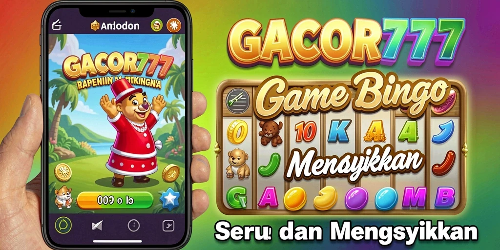 Tampilan gameplay GACOR777 yang mengasyikkan dan interaktif.