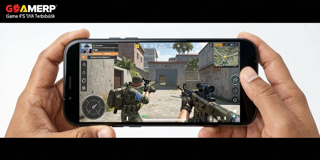 Tampilan gameplay GAMERP yang intens dan penuh aksi.