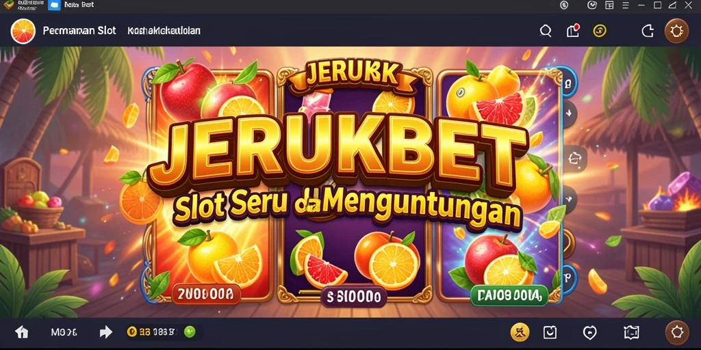 Tampilan utama gameplay Slot yang menegangkan dan menggembirakan.