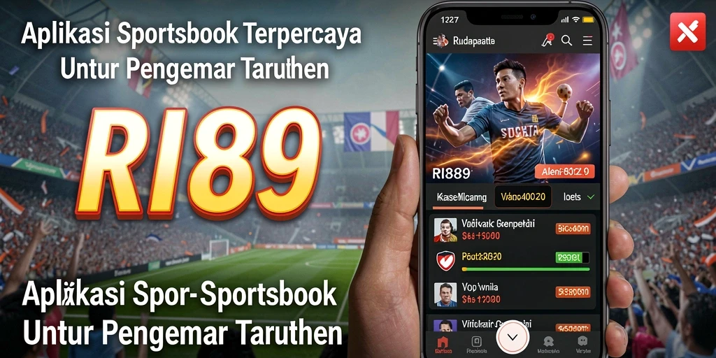Tampilan menarik dari gameplay Sportsbook di RI889.