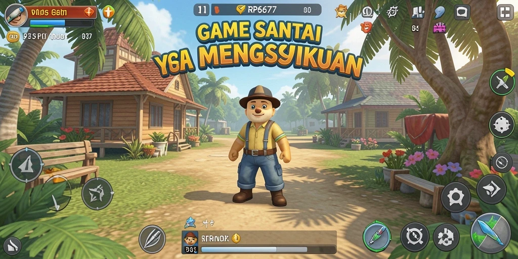 Gameplay menarik dalam RP6677 dengan grafis menawan.