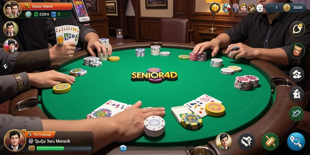 Tangkapan layar gameplay SENIOR4D yang seru dan interaktif.