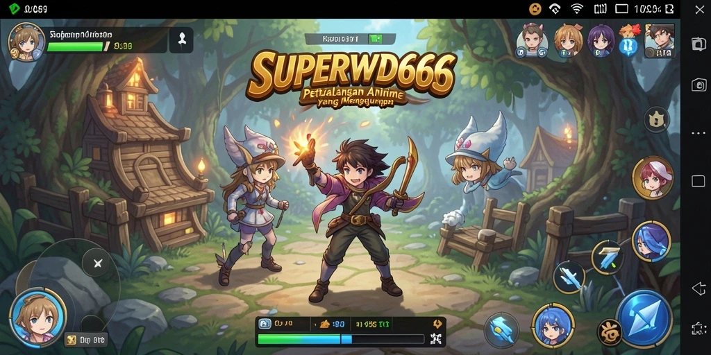 Tampilan menawan dari gameplay SUPERWD666 yang penuh aksi.