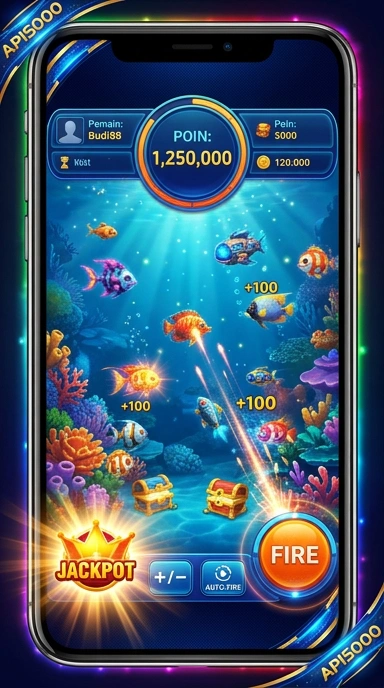 Screenshot aplikasi dengan tampilan antarmuka api5000 yang user-friendly.